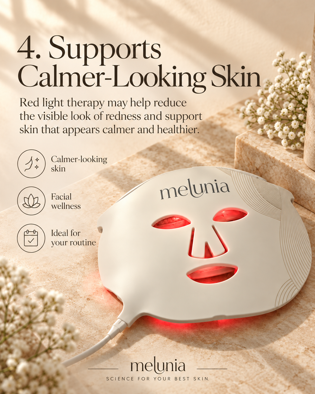 Melunia LED Facial Therapy Mask