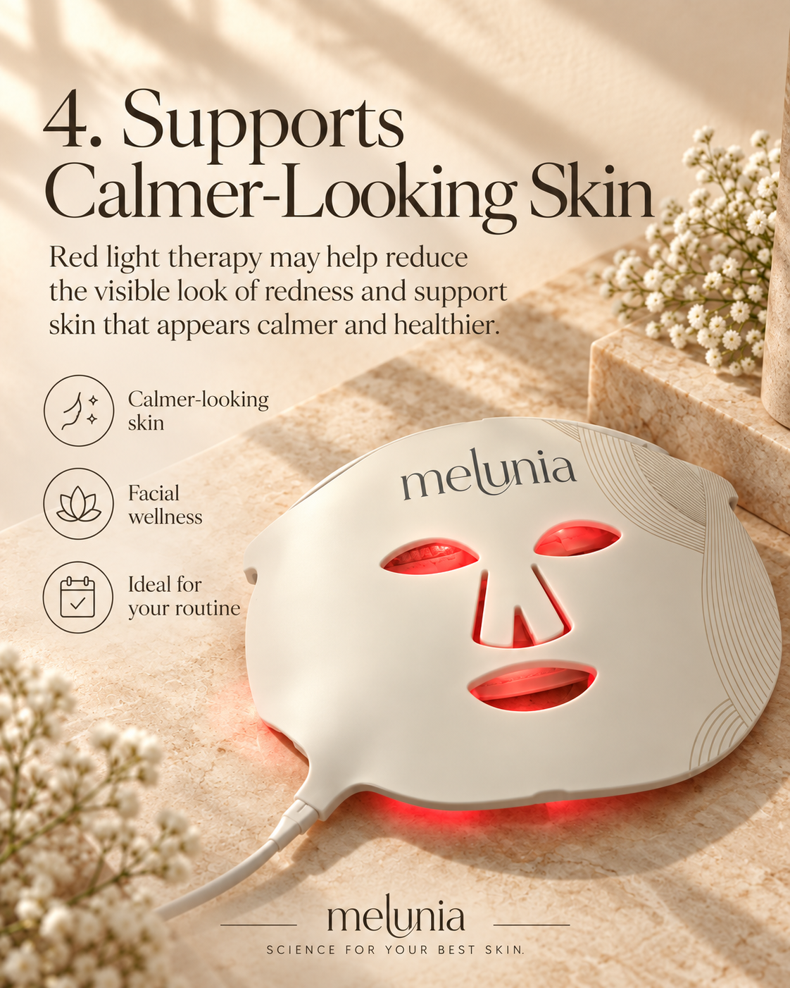 Melunia LED Facial Therapy Mask